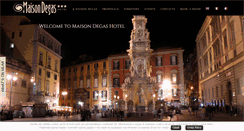 Desktop Screenshot of maisondegas.it